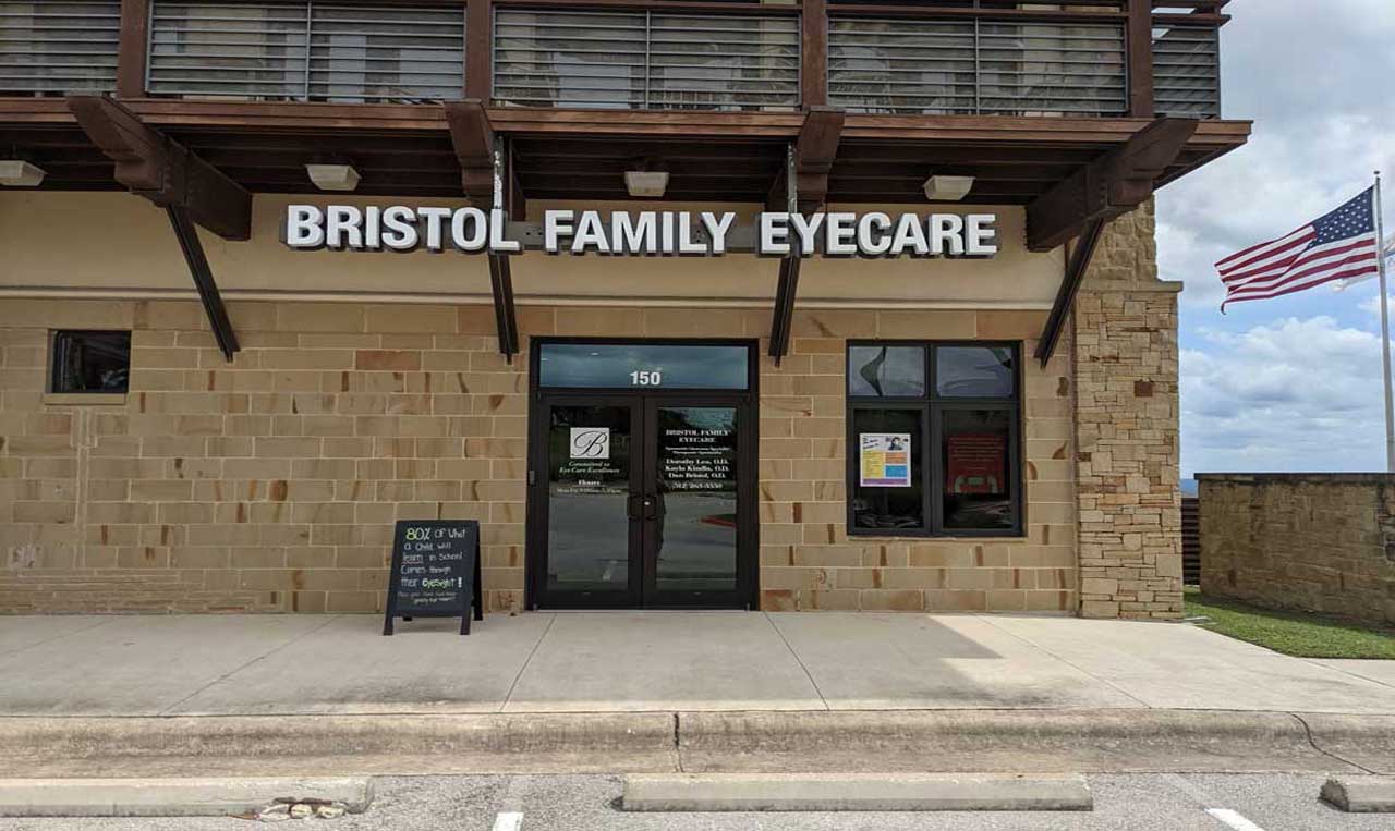 Bristol Family Eyecare Eye Doctors Office in Lakeway, TX